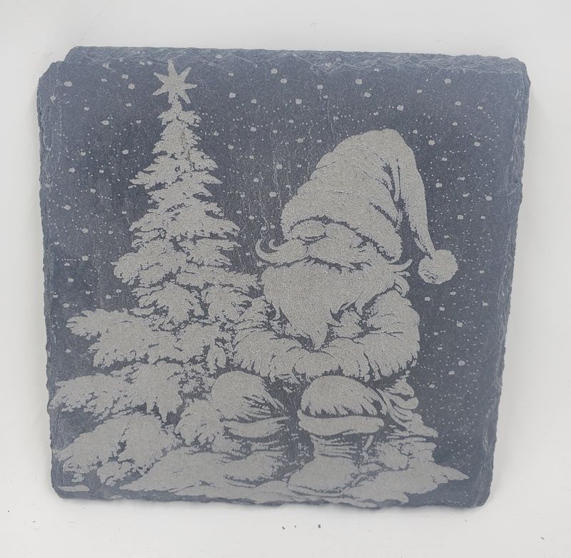 Gnome Slate Coaster
