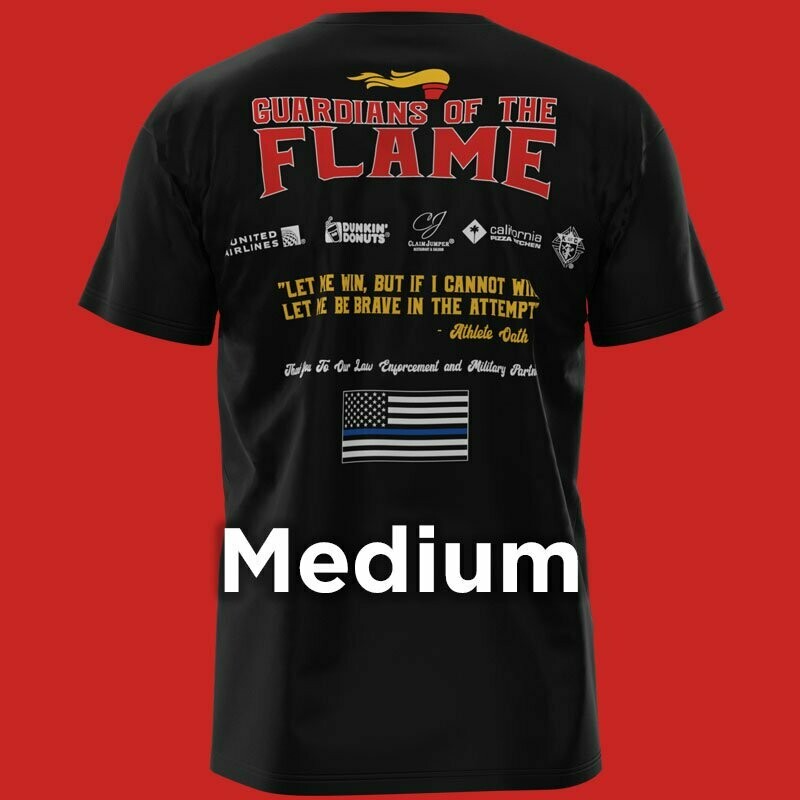 2020 Torch Run T-shirt Medium