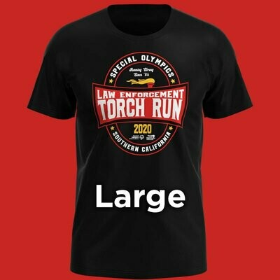 2020 Torch Run T-shirt Large