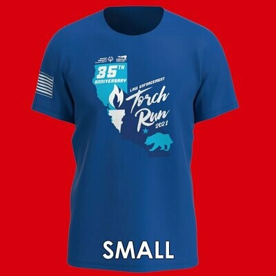 2021 Torch Run T-shirt Small