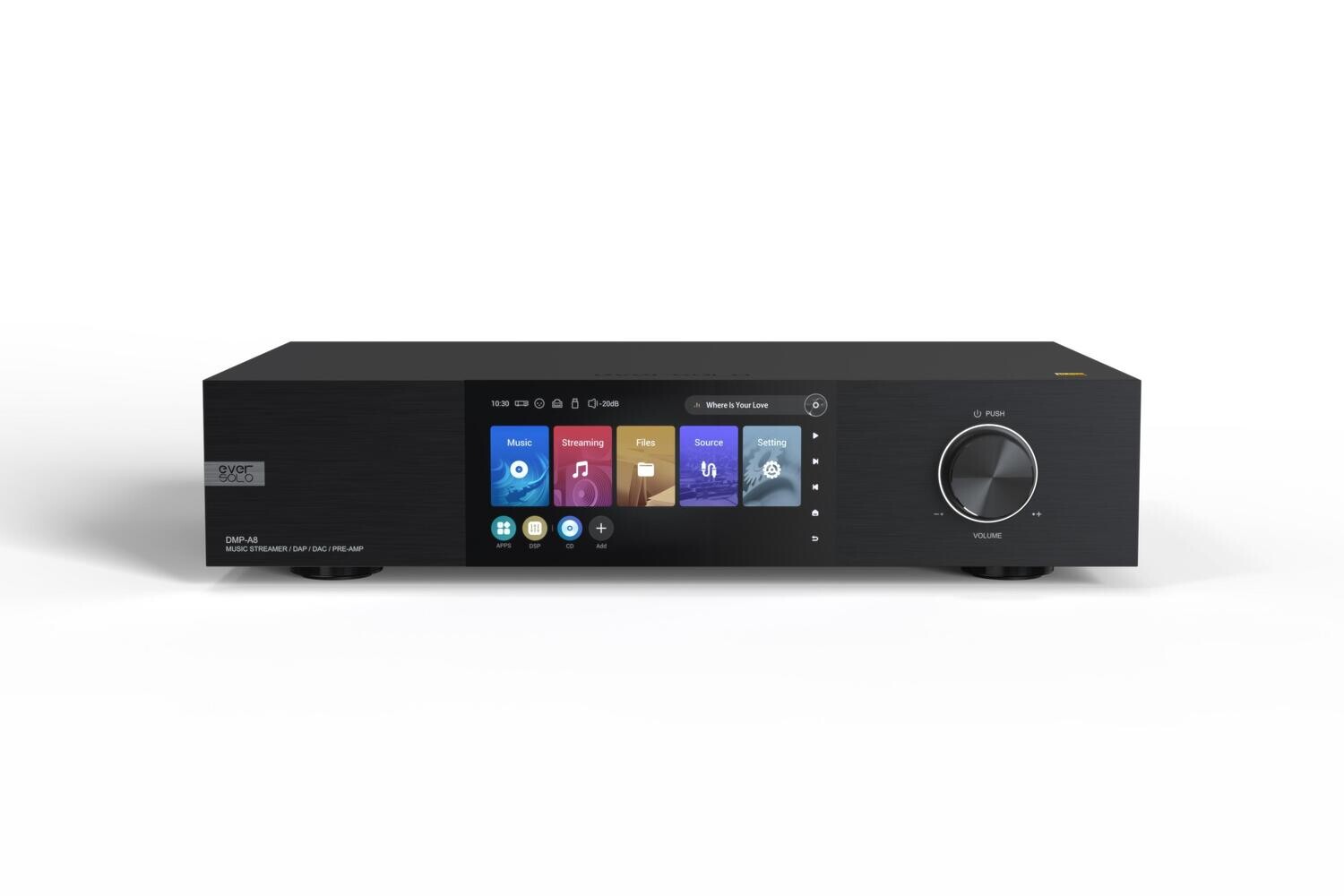 EverSolo DMP-A8 Ultimate Music High-End Streamer DSD512 MQA  DAC (AK4499EX / AK4191EQ ) Preamp