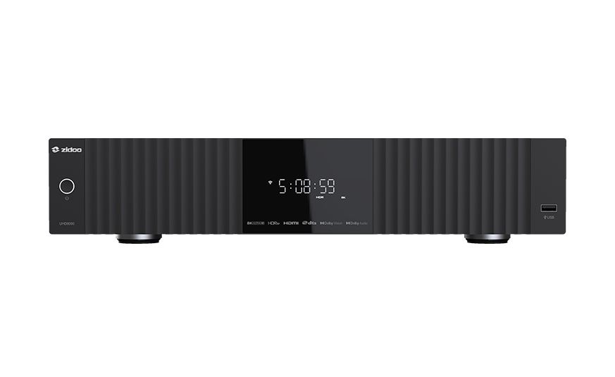 Zidoo UHD8000 8K UHD Dolby Vision Hi-Fi ESS9069Q DAC MQA DSD512 PCM768 32bit Amlogic S928X-K