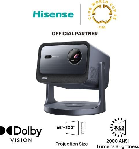 Hisense C2 pametni mini projektor 4K Ultra HD DTS Virtual X DTS HD