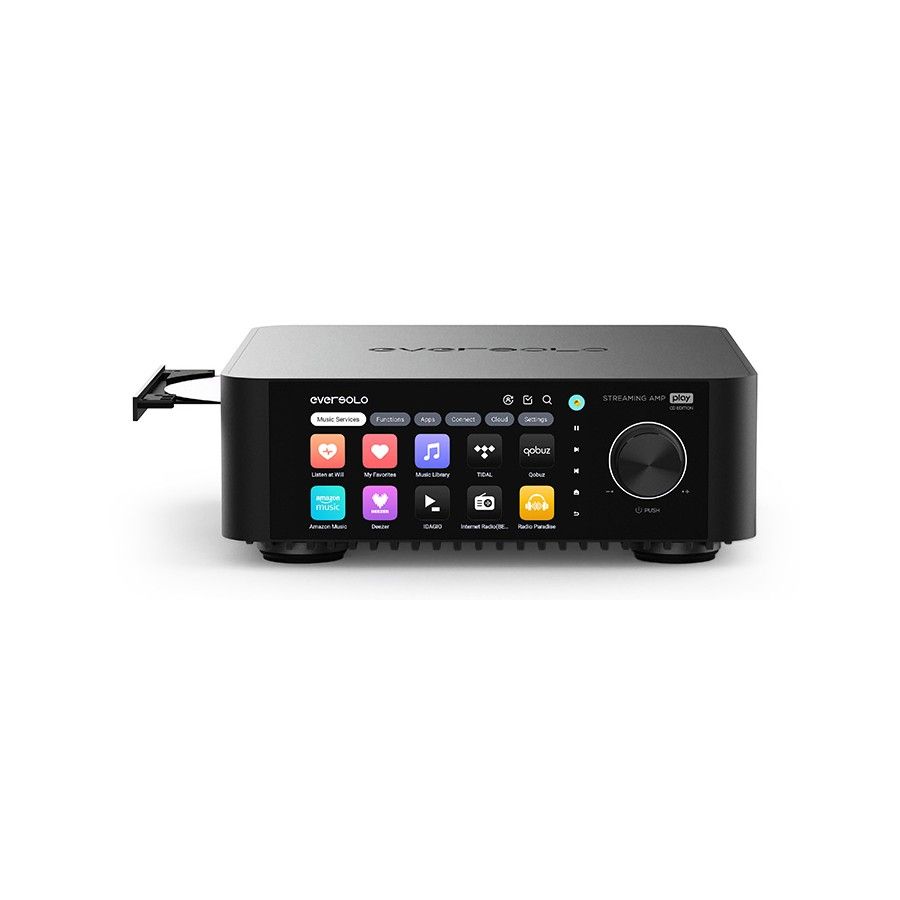 Eversolo PLAY CD Streamer DAC Amplifier 32bit 768kHz DSD512 2x110W