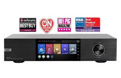 EverSolo DMP-A8 Ultimate Music High-End Streamer DSD512 MQA  DAC (AK4499EX / AK4191EQ ) Preamp