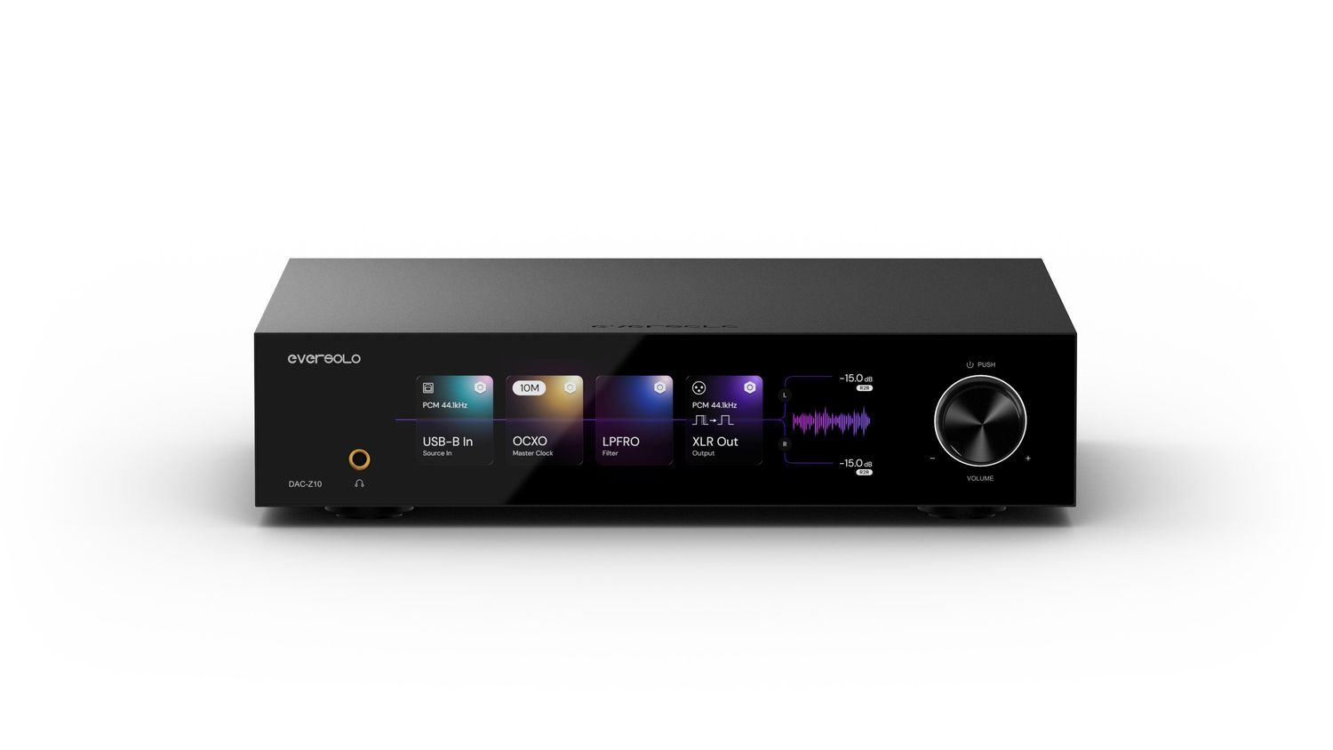 Eversolo DAC-Z10 Dual AKM Velvet Sound PCM 32-bit/768kHz DSD512 Native OCXO OPA1612