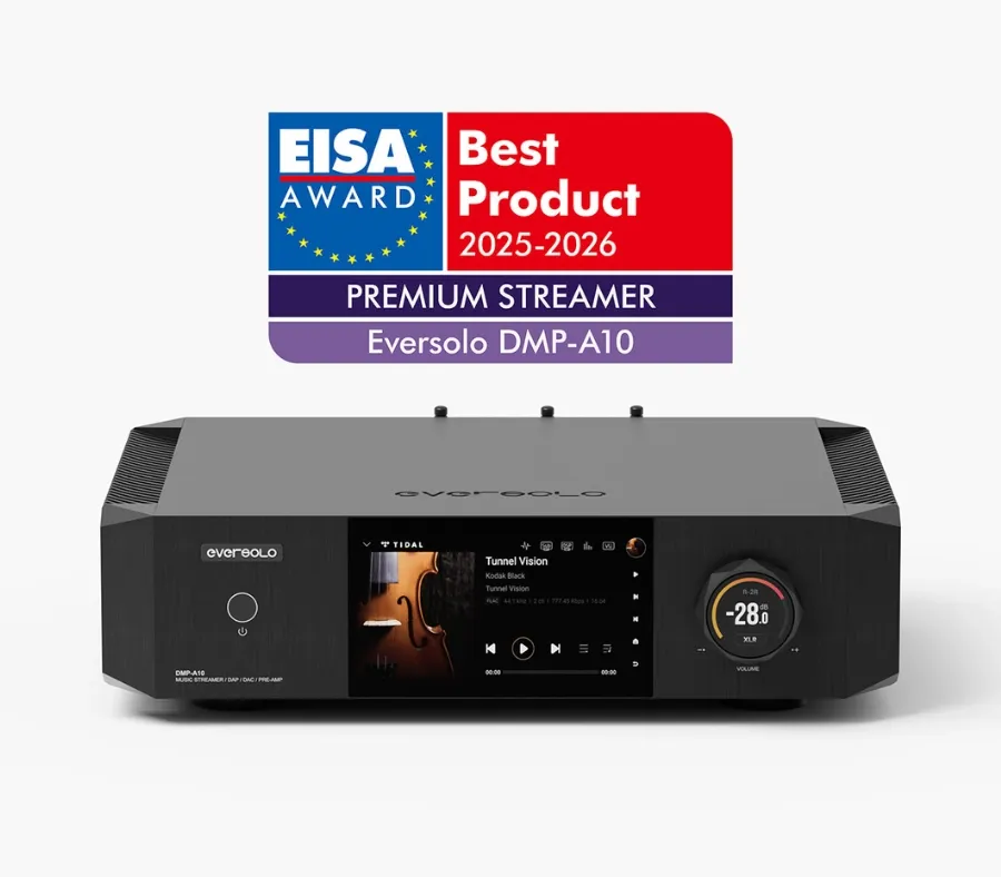 Eversolo DMP-A10 Ultimate Music High-End Streamer ES9039PRO WiFi DLNA AirPlay Bluetooth aptX HD LDAC 32bit 768kHz DSD512
