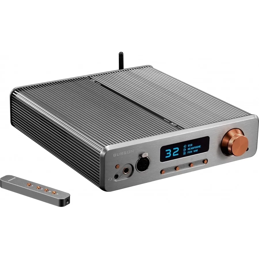 Burson Audio CONDUCTOR GT4 - 10W Headphone Amp, DAC 2x ES9038 Class A Bluetooth 5.0 32bit 768kHz DSD512 and Preamp