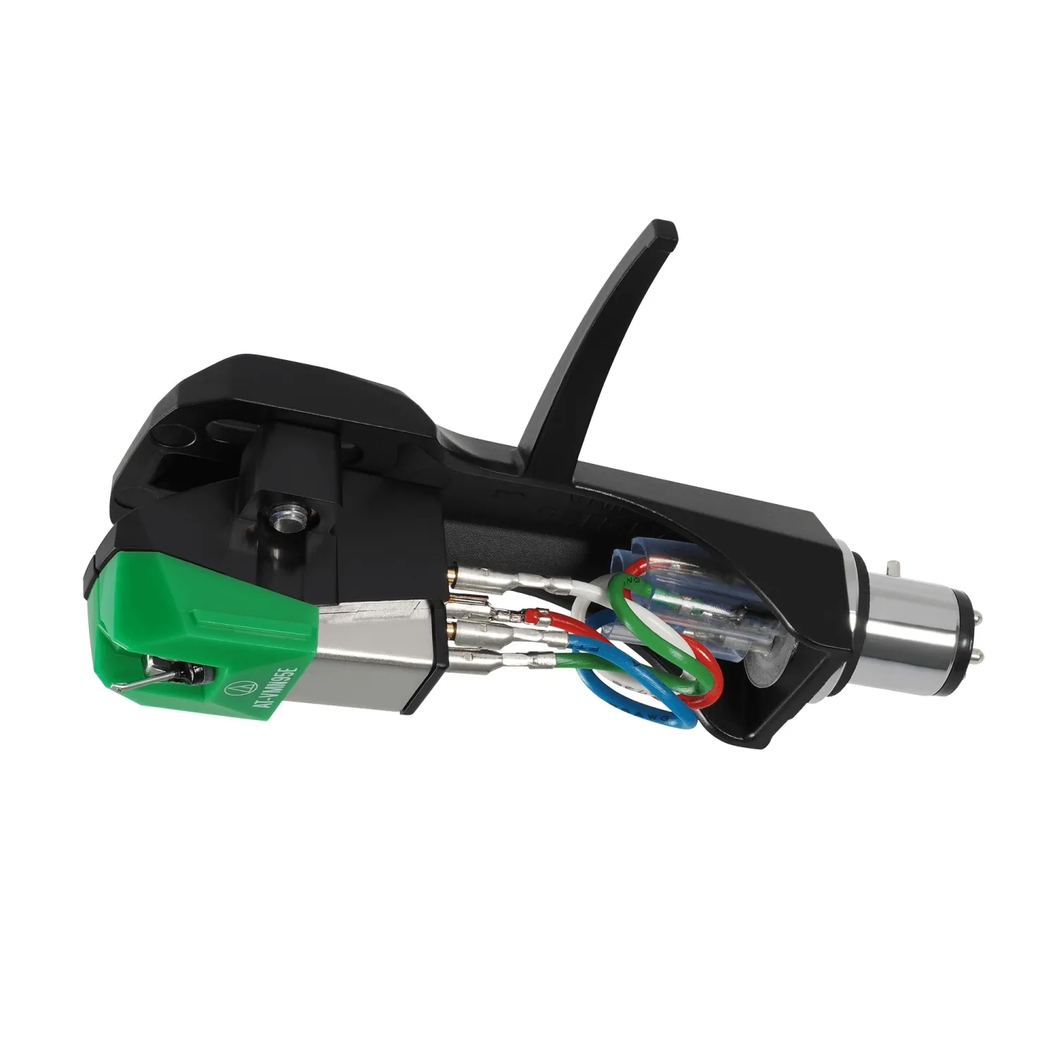 Audio-Technica AT-VM95E/H Elliptical Stereo Cartridge on Headshell