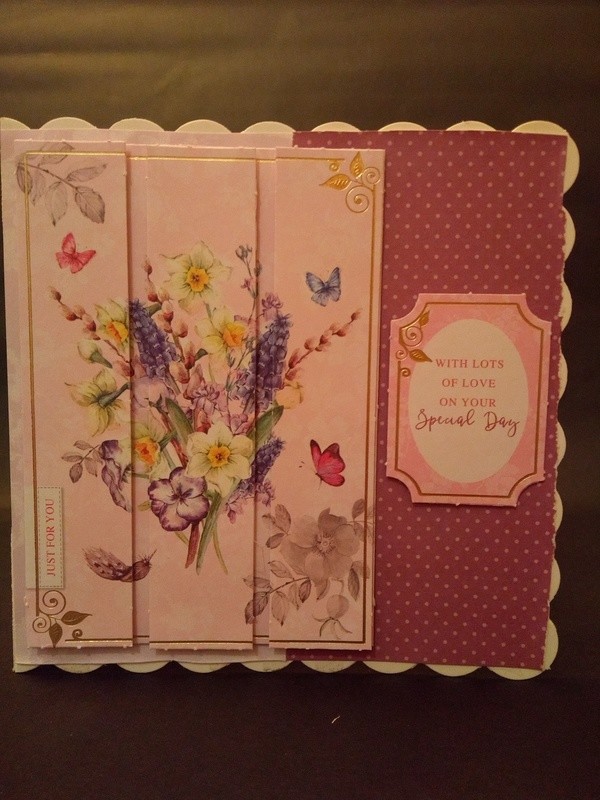 Special Day Flowers 6&quot;X6&quot;