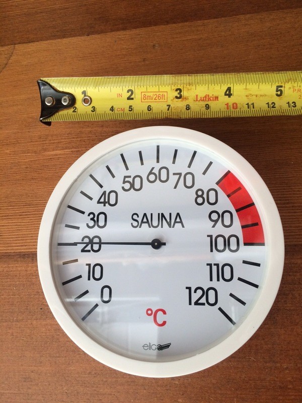 Sauna Temperature Gauge