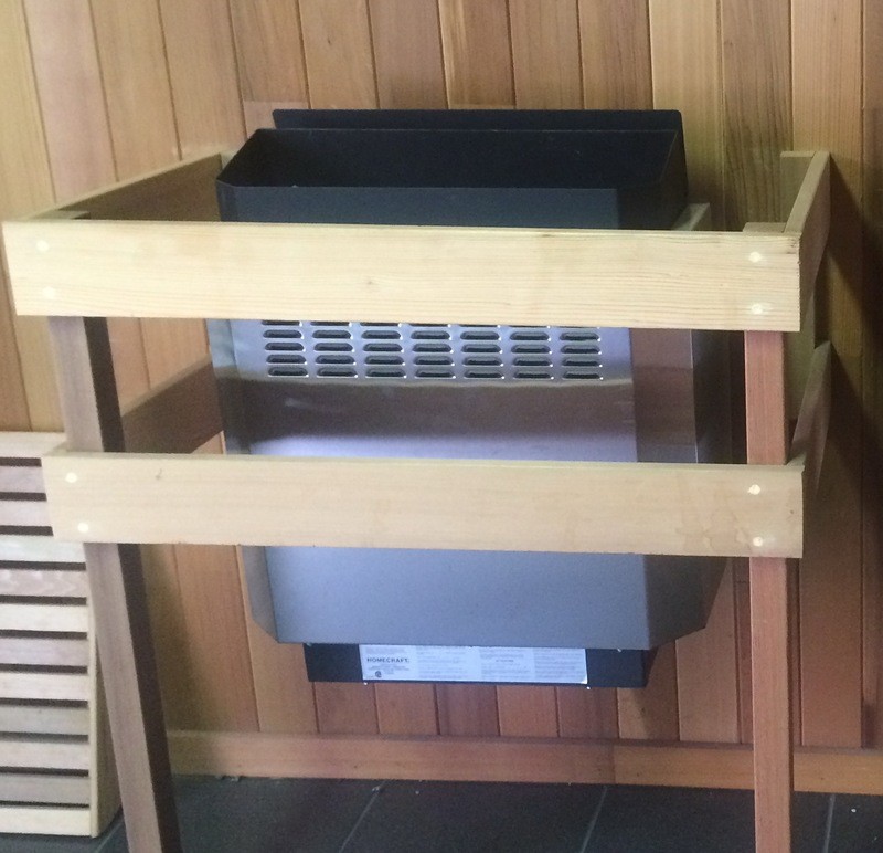 Wall Mount 9 kW Sauna Heater