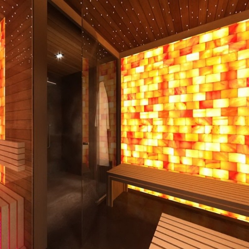 Himalayan Salt Stone blocks for walls 20cm x 9.7cm x 5cm ( 8&quot;x4&quot;x2&quot;)