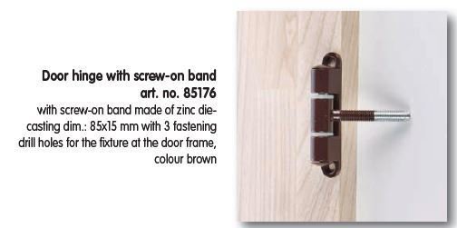 Hinge - euro hinge for wood door mounting