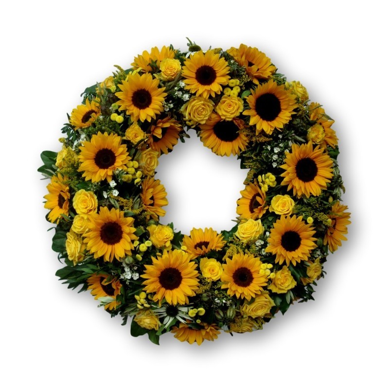 Rundumkranz Sommer Sonnenblumen