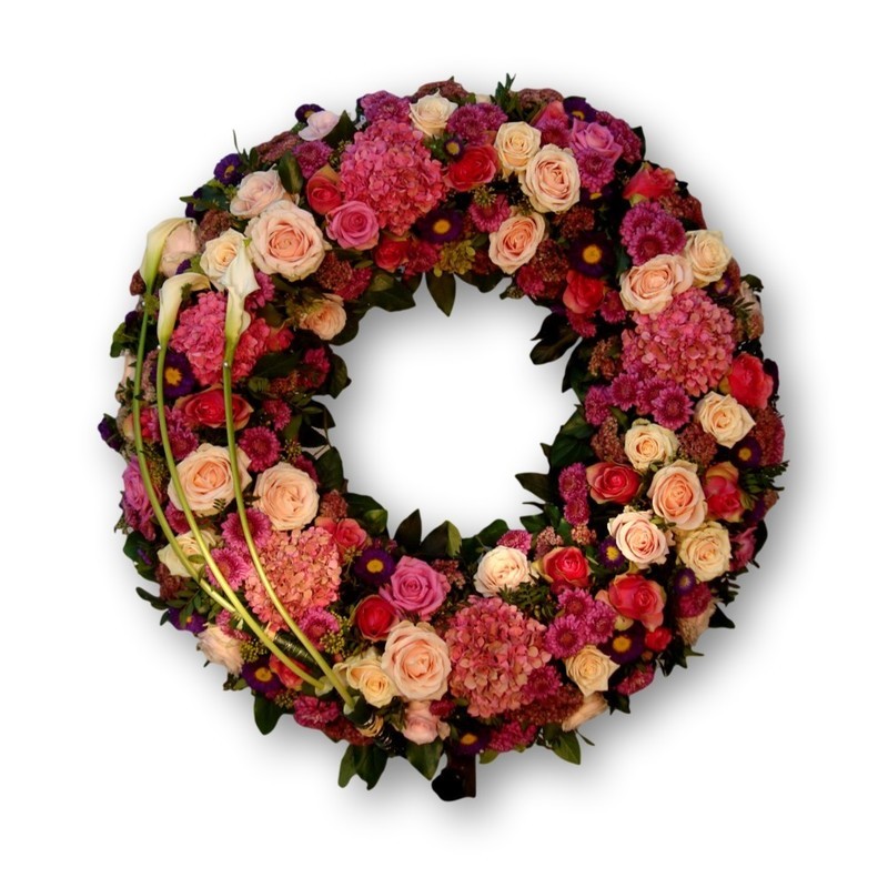 Rundumkranz Four Season pink/rosa
