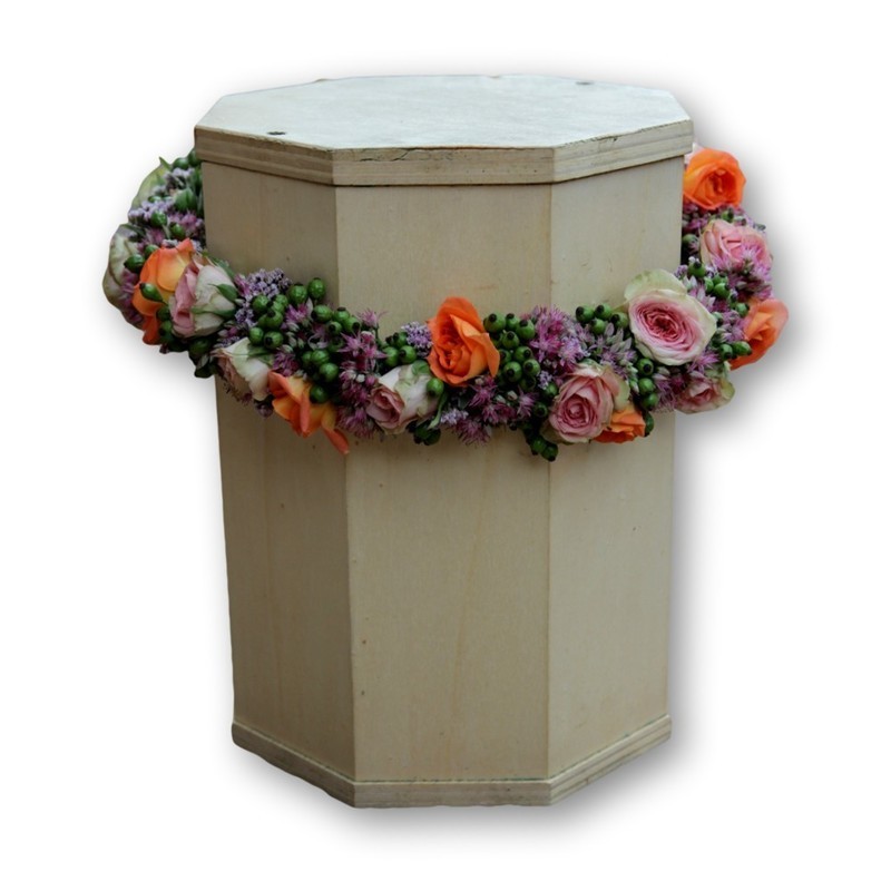 Urnenschmuck Four Season -  orange/rosa