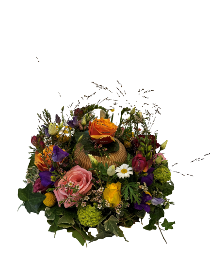 Urnenschmuck Four Season - bunt
