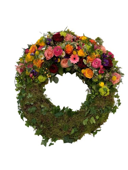 Bouquetkranz Four Season bunt