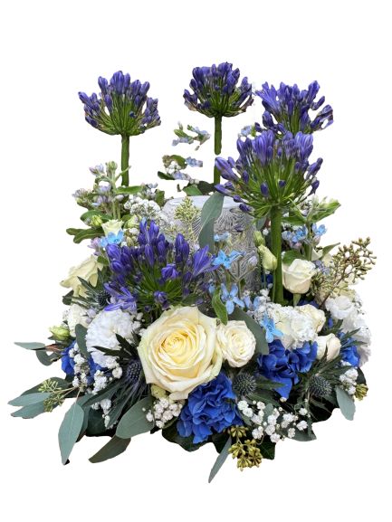 Urnenschmuck Four Season - blau