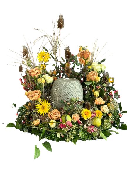 Urnenschmuck Four Season - natürlich