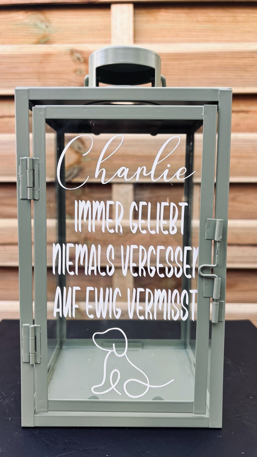 IMMER GELIEBT NIEMALS VERGESSEN AUF EWIG VERMISST