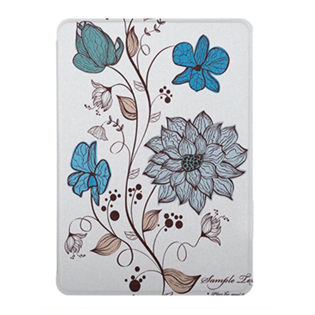 CAWA Slim Smart Case/Cover for Kindle Paperwhite 6&quot; (Gen 10 - 2018) - Flower Patterns, Pattern: Sample