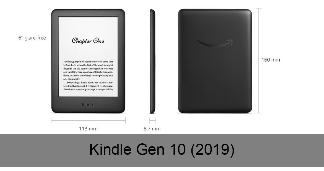Cover for Kindle Touchscreen Gen 10 2019