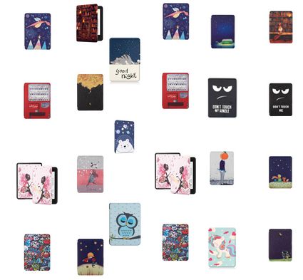 CAWA Slim Smart Case/Cover for Kindle Paperwhite 7&quot; (Gen 12 - 2024) - Cartoon Collection