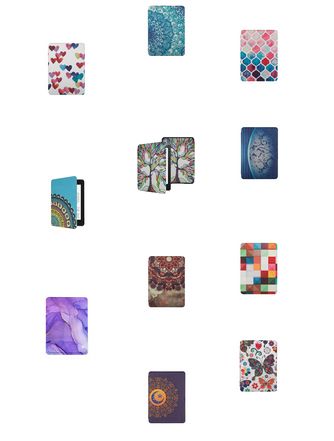 CAWA Slim Smart Case/Cover for Kindle Paperwhite 7&quot; (Gen 12 - 2024) - Colours &amp; Shapes