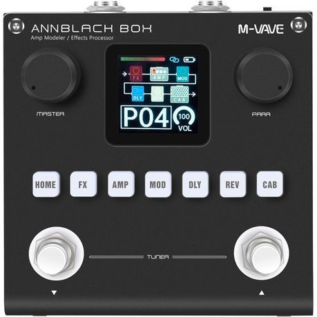 M-VAVE ANN Black Box Guitar Multi Effects Pedal