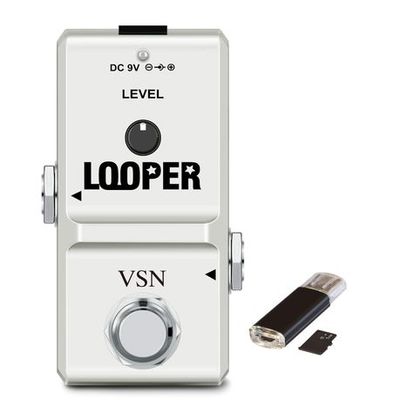 VSN Looper Pedal with 1GB Memory Card