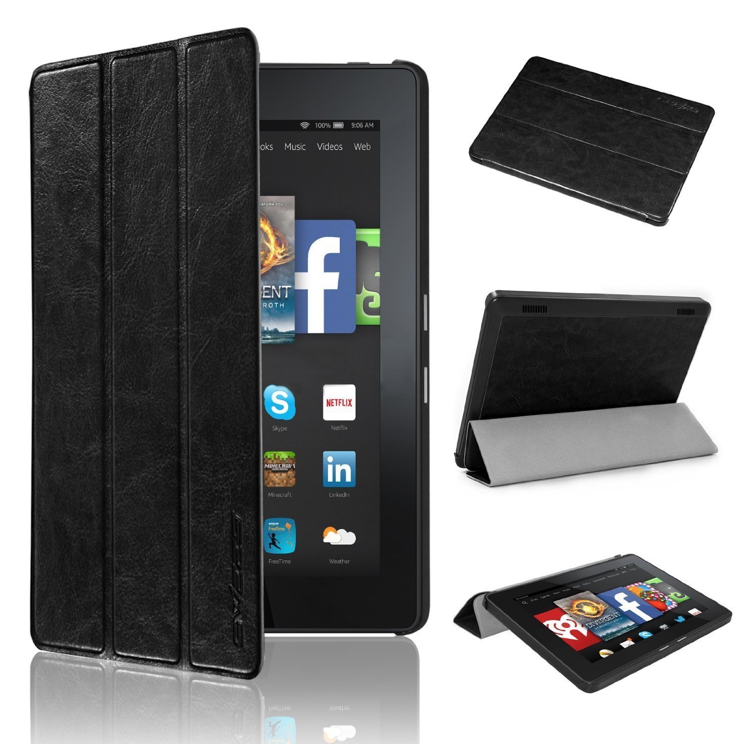 Slim Smart Case/Cover for Kindle Fire HD10