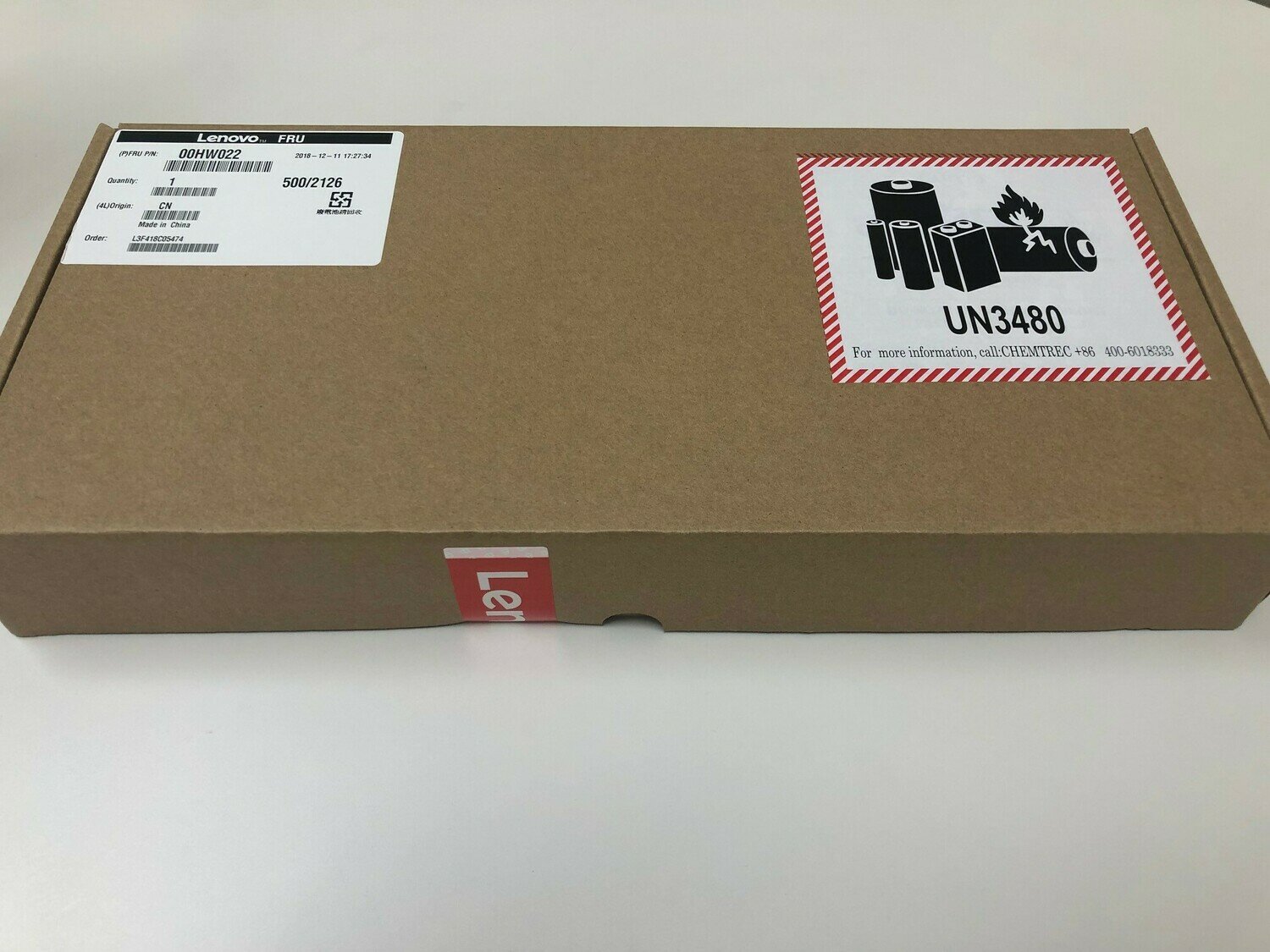 Lenovo T460S Battery 3 Cell 24Wh 11.25v 2.09Ah Internal Rear Battery