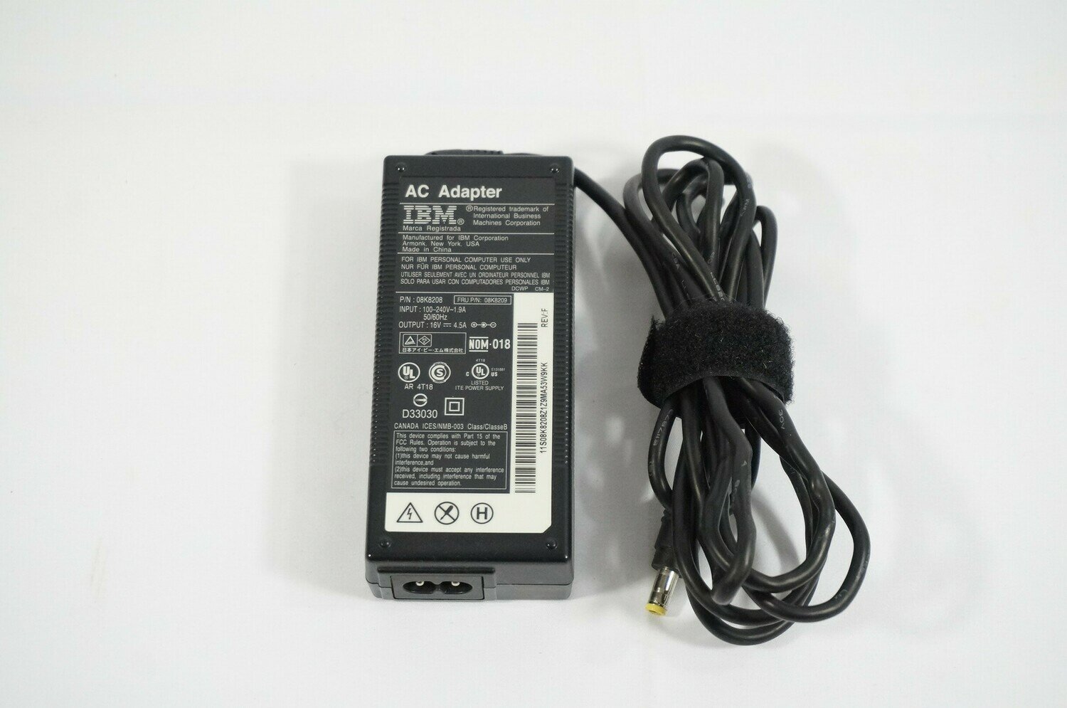 08K8209 - IBM ThinkPad 72W AC Adapter 2 Pin