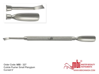 [MBI] 327 Cuticle Pusher with Small Pterygium Remover