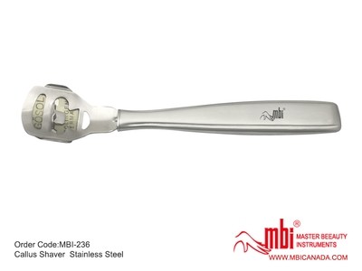 [MBI] 236 Callus Shaver Stainless Steel