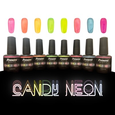 [Present] Gel Polish Candy Neon Collection (8 Colours)