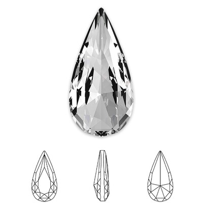 [Swarovski] Point Back Crystal 4322 (MM10X5) (6 pieces/pack) (1 colour)