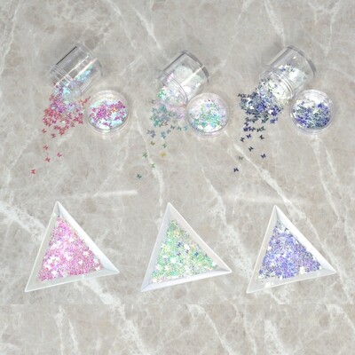 [generic] Holographic Butterfly Glitter (4 colours)
