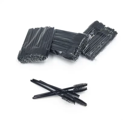 [generic] Disposable Mascara Wands (Black) (50pcs)