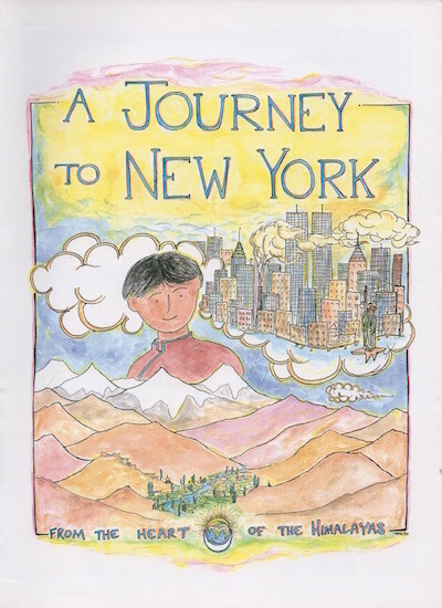 A Journey to New York: From the Heart of the Himalayas - comic