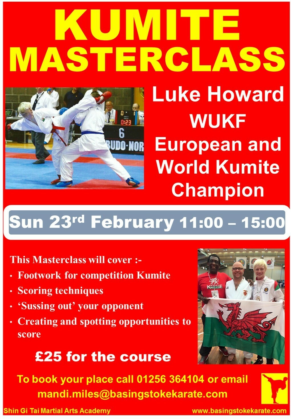 Kumite Course with Luke Howard Sensei