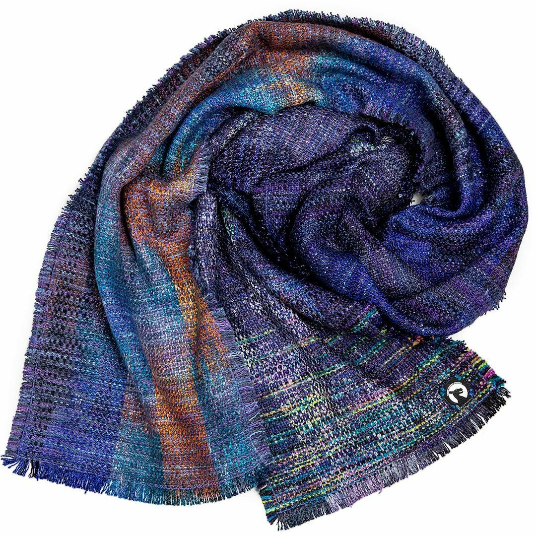 Killer Rainbows from Outer Space... the scarf