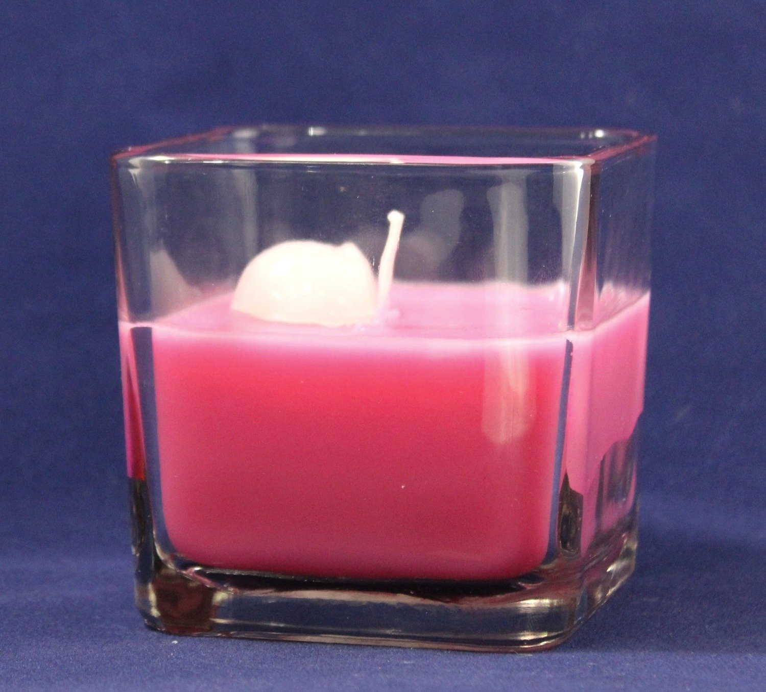 Sweet Diamond Passion Scented Wax Candle In Square Glass