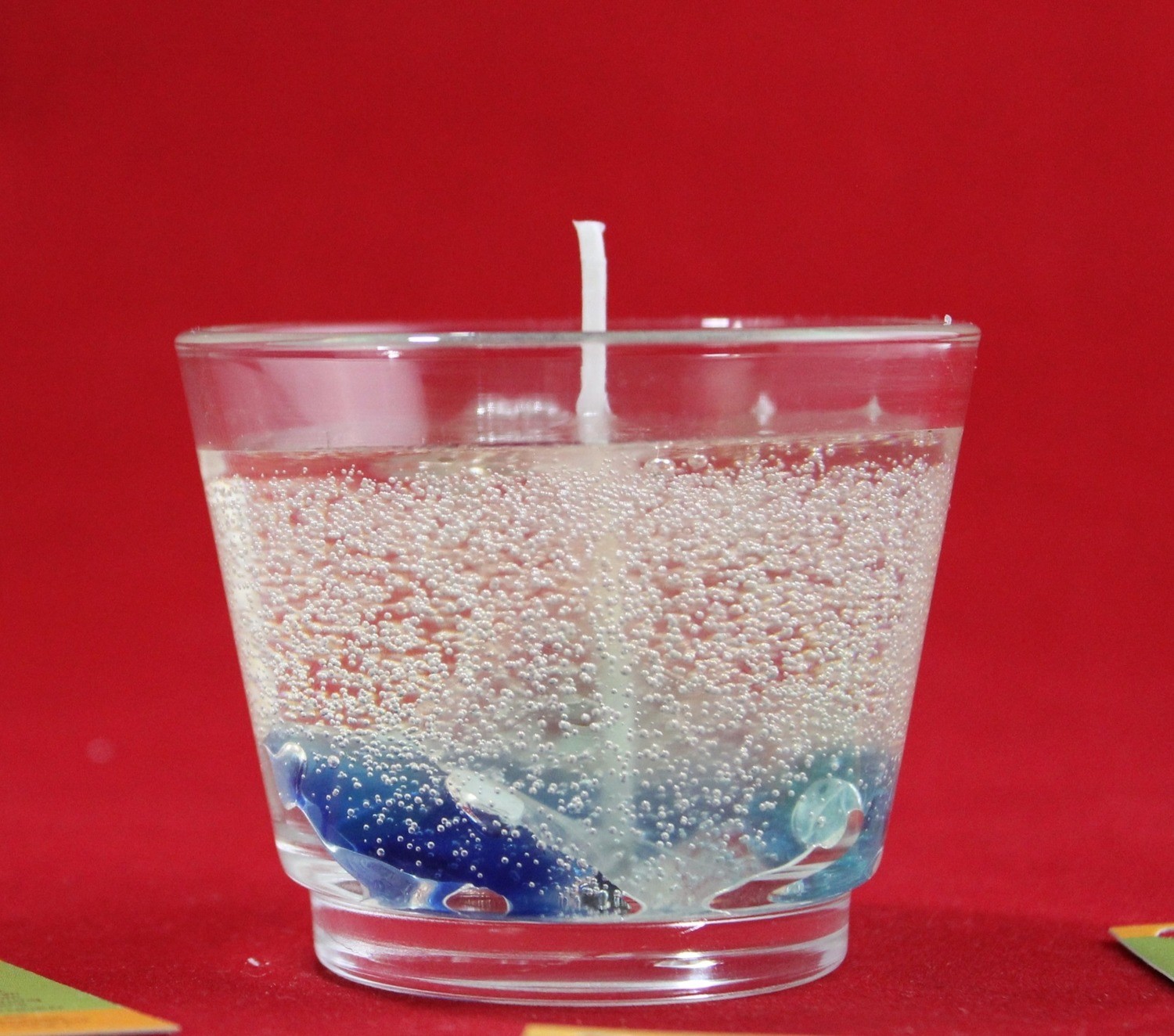 I Votives Scented Gel Candle In Votive Glass with Marble Embeds
