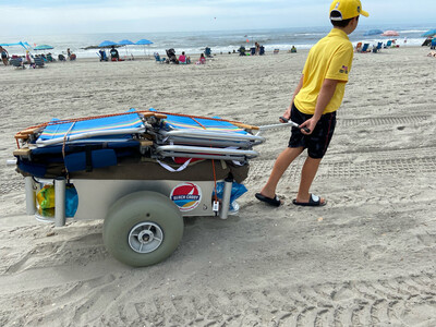 1 Week Beach Cart Rental
