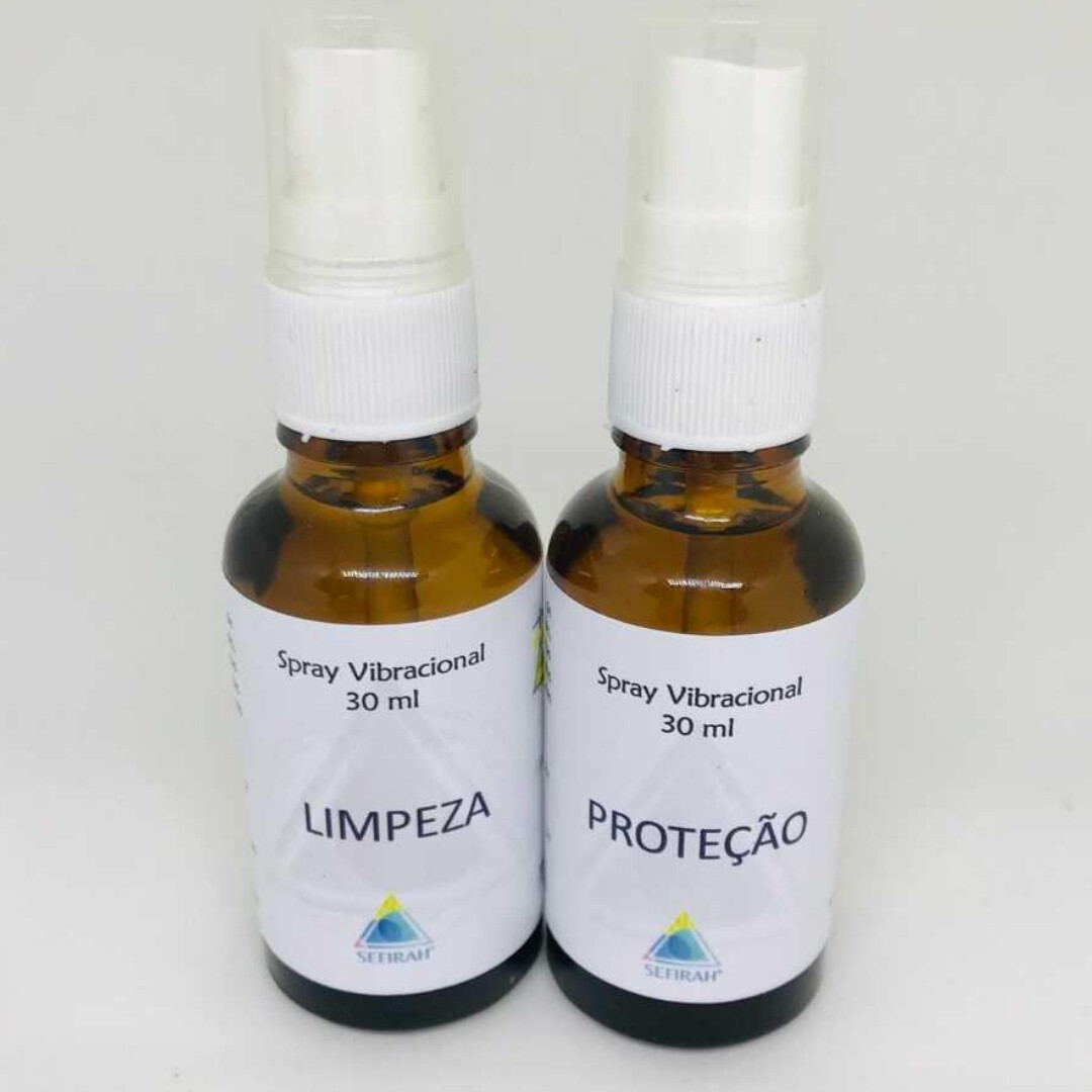 Kit 2 Sprays Proteção e Limpeza | 30ml