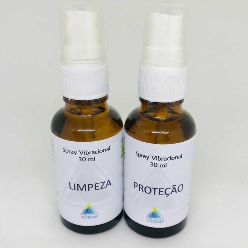 Kit 2 Sprays Proteção e Limpeza | 30ml