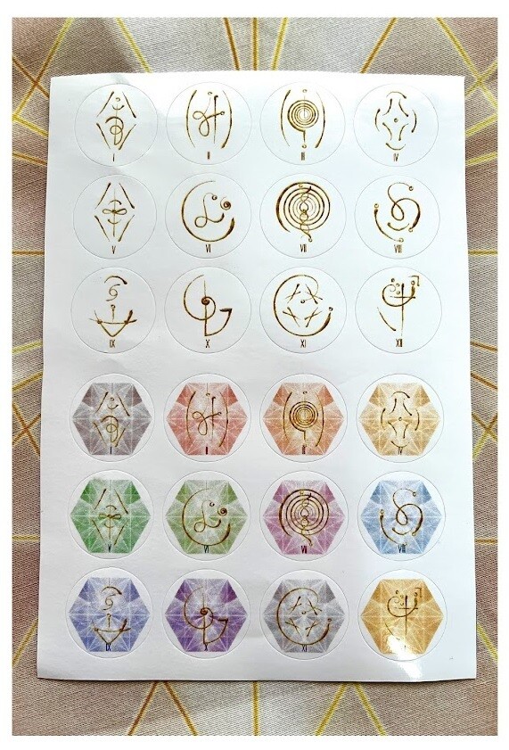 Adesivos Mandalas de Ascensão